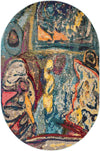 Autumnal Tapestry Collection Area Rug - Harvestville Oval Multi  lifestyle 16