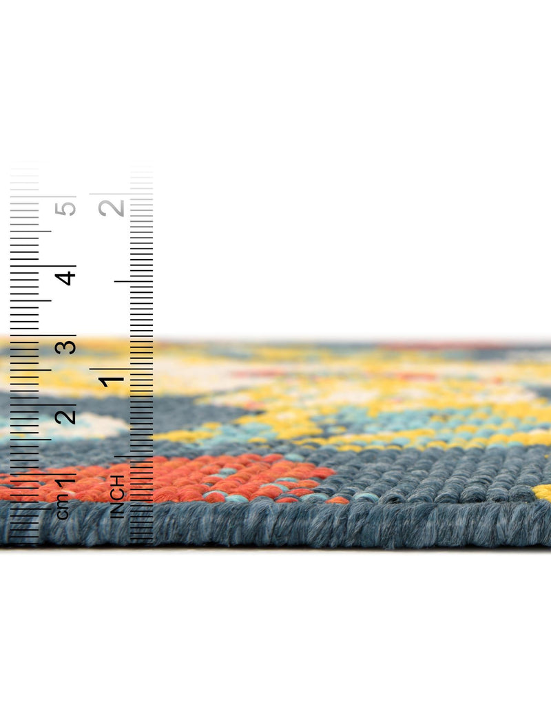 Seaside Haven Rugs Collection Area Rug -  Nautical Oval Multi  lifestyle 47