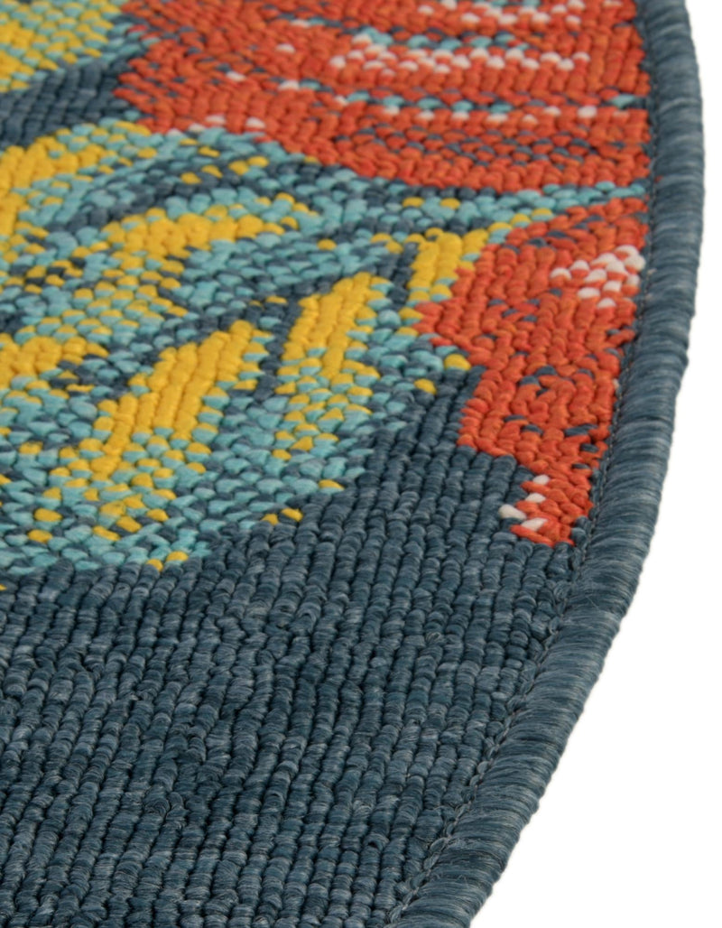 Seaside Haven Rugs Collection Area Rug -  Nautical Oval Multi  lifestyle 59