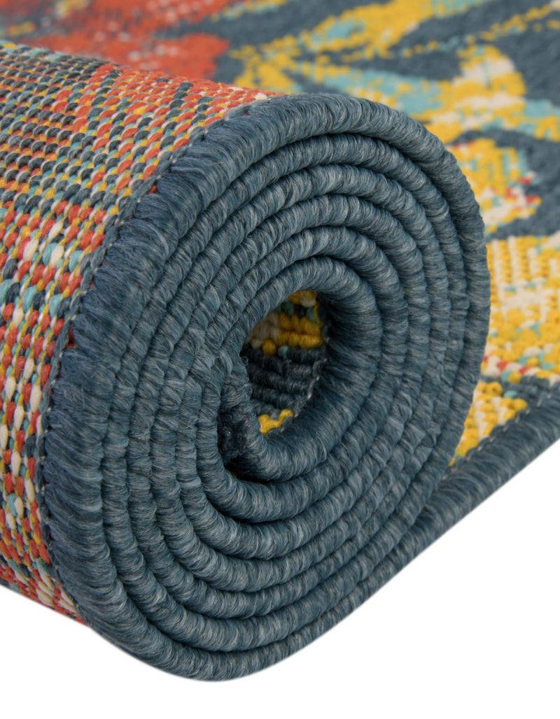 Seaside Haven Rugs Collection Area Rug -  Nautical Oval Multi  lifestyle 85