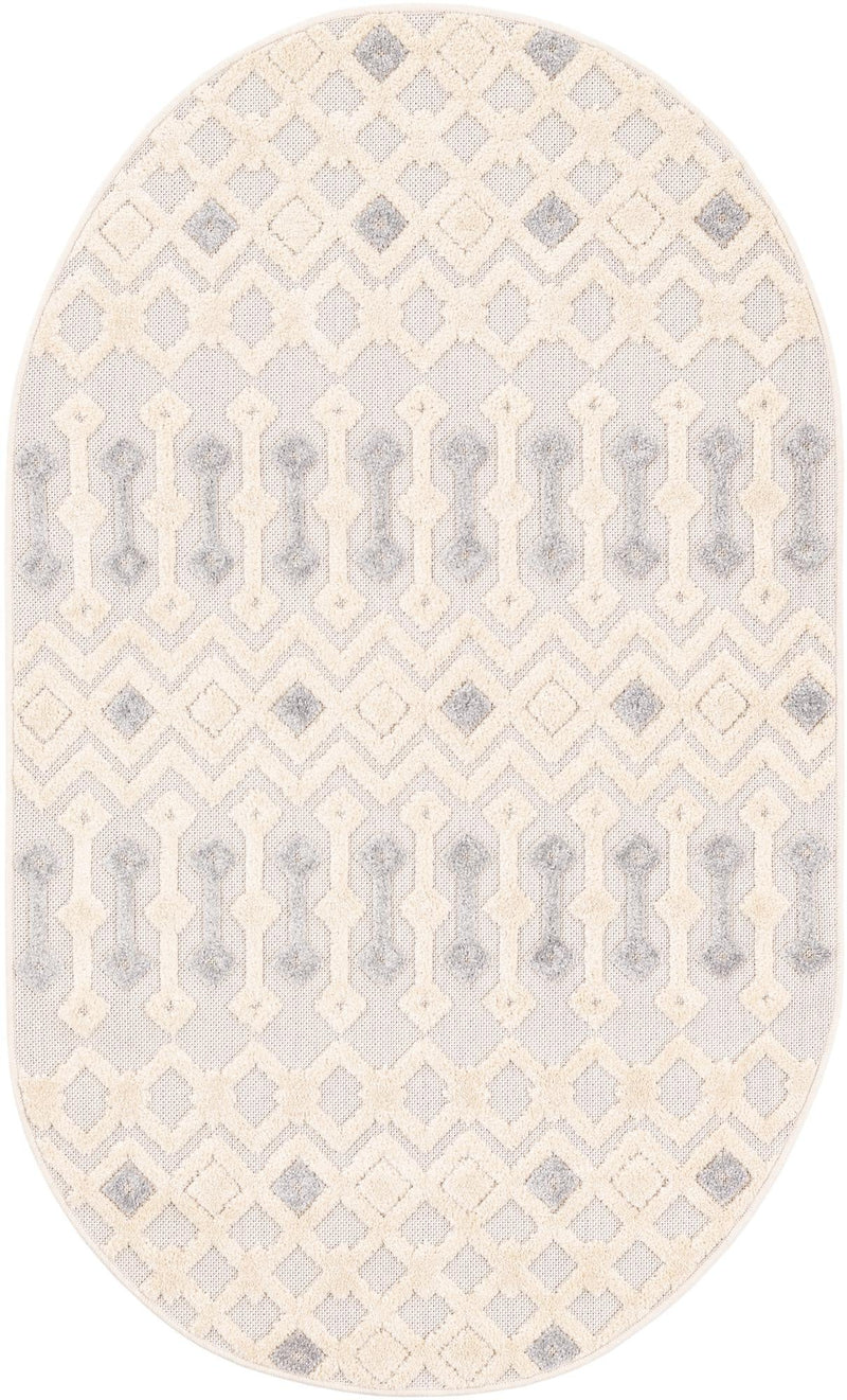 Sierra Sands Collection Area Rug -  Mesa Oval Sandy Beige  lifestyle 31