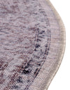 Aurora Waves Collection Area Rug -  Tromso Oval Ivory and Gray  lifestyle 37