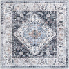 Laguna Sands Collection Area Rug -  Newport Square Linen Charcoal  lifestyle 55