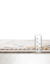 Jewel Oasis Collection Area Rug -  Opaline Octagon White Navy  lifestyle 26
