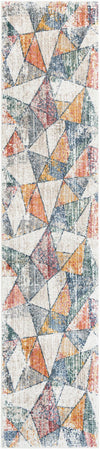 Jewel Oasis Collection Area Rug -  Topaz Runner Multi  lifestyle 18