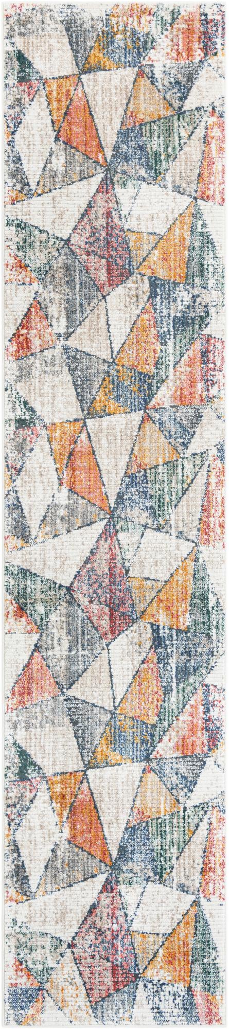 Jewel Oasis Collection Area Rug -  Topaz Runner Multi  lifestyle 18