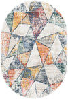 Jewel Oasis Collection Area Rug -  Topaz Oval Multi  lifestyle 20