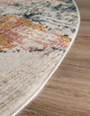 Jewel Oasis Collection Area Rug -  Topaz Round Multi  lifestyle 26