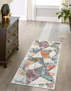 Jewel Oasis Collection Area Rug -  Topaz Runner Multi  lifestyle 23