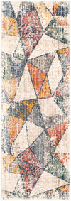 Jewel Oasis Collection Area Rug -  Topaz Runner Multi  lifestyle 36