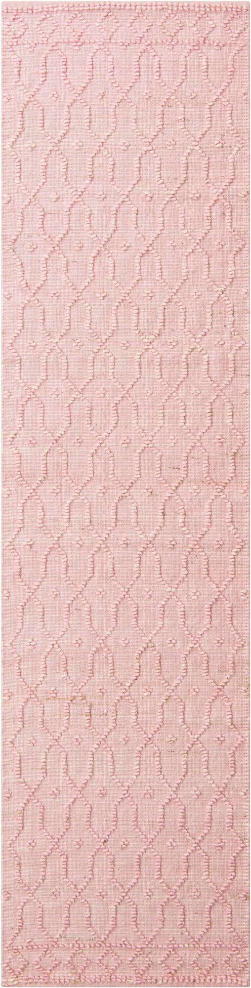 Savannah Weave Collection Area Rug - Serengeti Runner Pink  lifestyle 33
