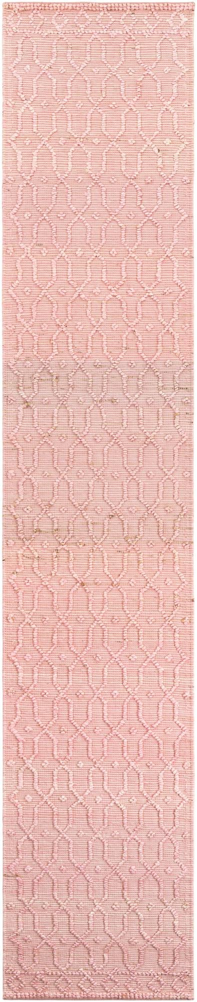 Savannah Weave Collection Area Rug - Serengeti Runner Pink  lifestyle 18
