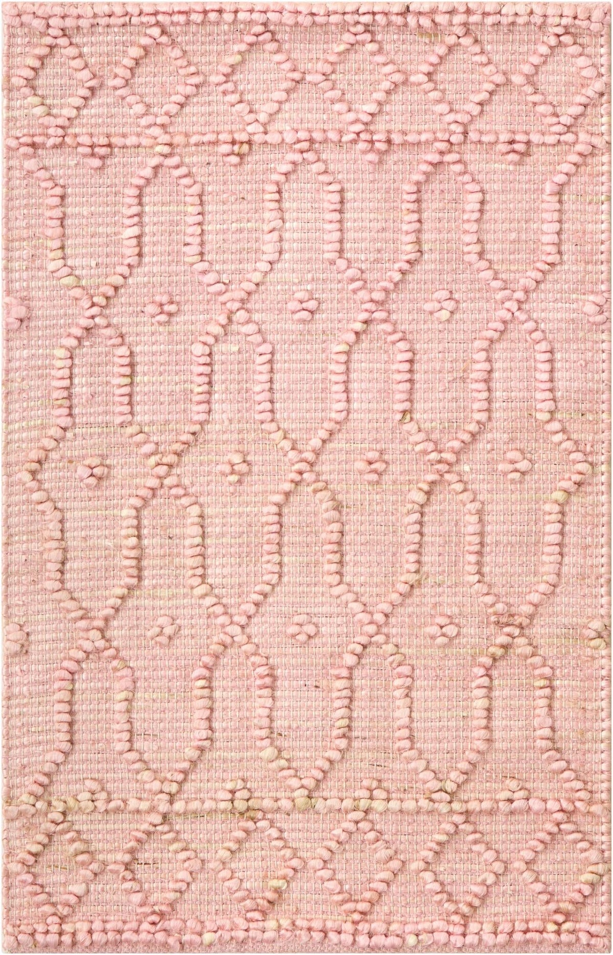 Savannah Weave Collection Area Rug - Serengeti Rectangle Pink  lifestyle 6