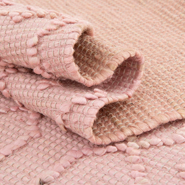 Savannah Weave Collection Area Rug - Serengeti Runner Pink  lifestyle 59