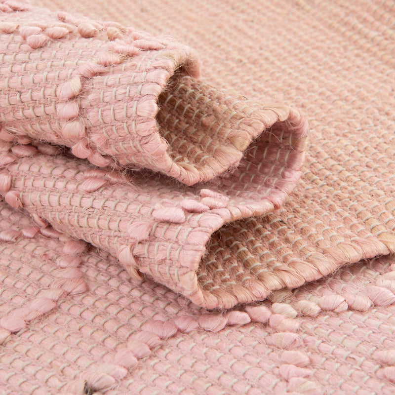 Savannah Weave Collection Area Rug - Serengeti Runner Pink  lifestyle 59