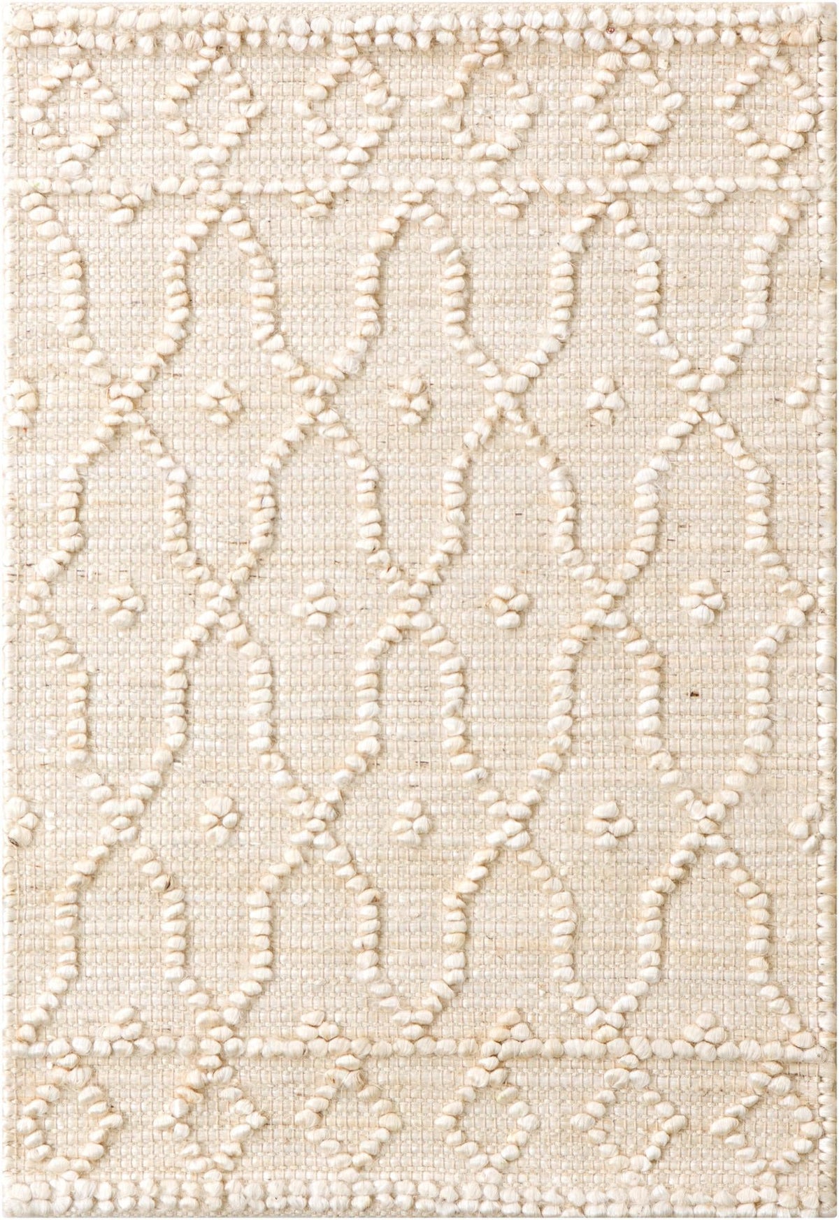 Savannah Weave Collection Area Rug - Serengeti Rectangle Ivory  lifestyle 4