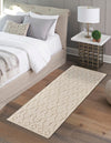 Savannah Weave Collection Area Rug - Serengeti Runner Ivory  lifestyle 40