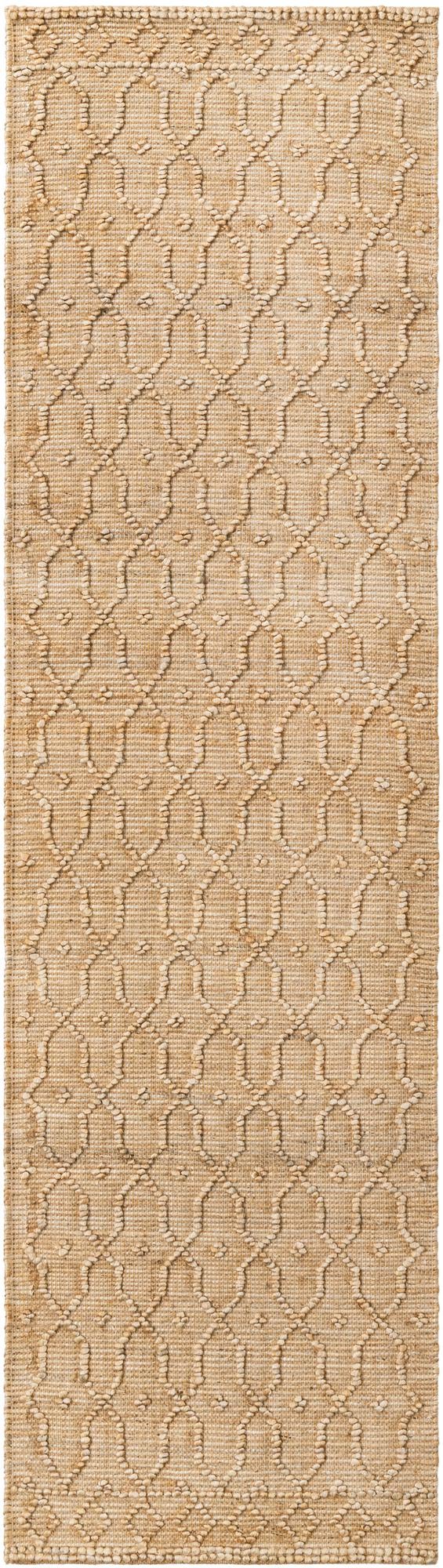Savannah Weave Collection Area Rug - Serengeti Runner Natural  lifestyle 16