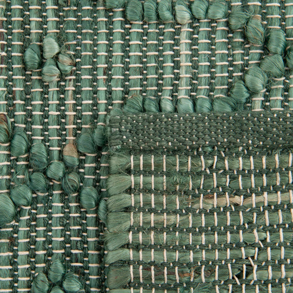 Savannah Weave Collection Area Rug - Serengeti Runner Hunter Green  lifestyle 92