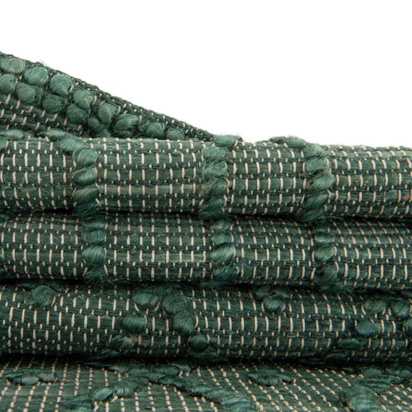 Savannah Weave Collection Area Rug - Serengeti Runner Hunter Green  lifestyle 117