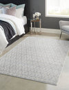 Savannah Weave Collection Area Rug - Serengeti Rectangle Gray  lifestyle 7