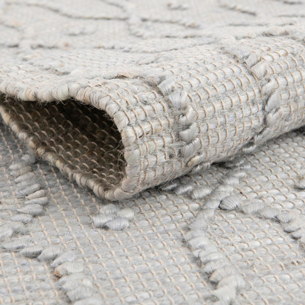 Savannah Weave Collection Area Rug - Serengeti Runner Gray  lifestyle 78