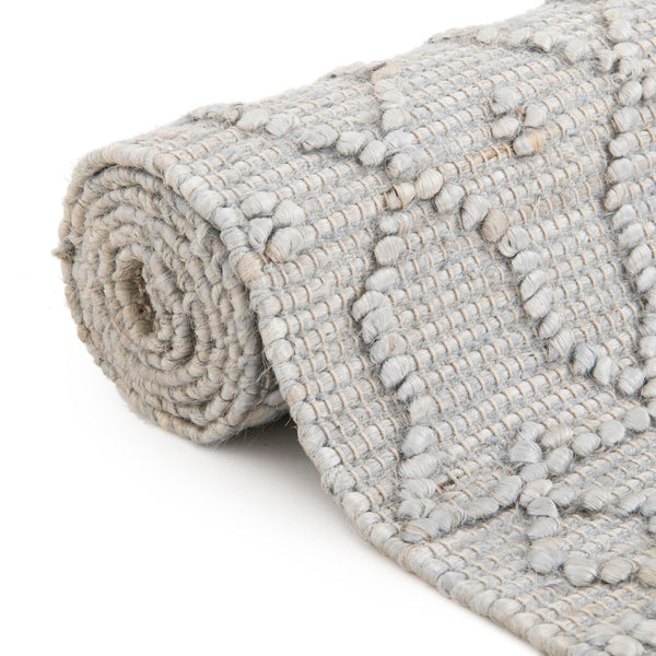 Savannah Weave Collection Area Rug - Serengeti Runner Gray  lifestyle 108