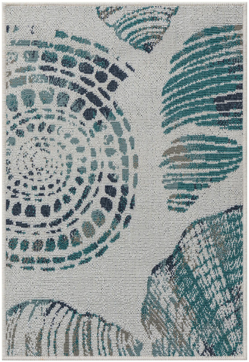 Seaside Haven Rugs Collection Area Rug -  Saltwater Rectangle Ivory  lifestyle 4