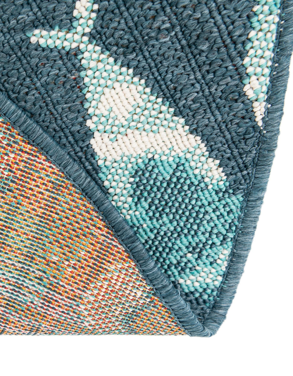 Seaside Haven Rugs Collection Area Rug -  Wavecrest Oval Blue  lifestyle 46