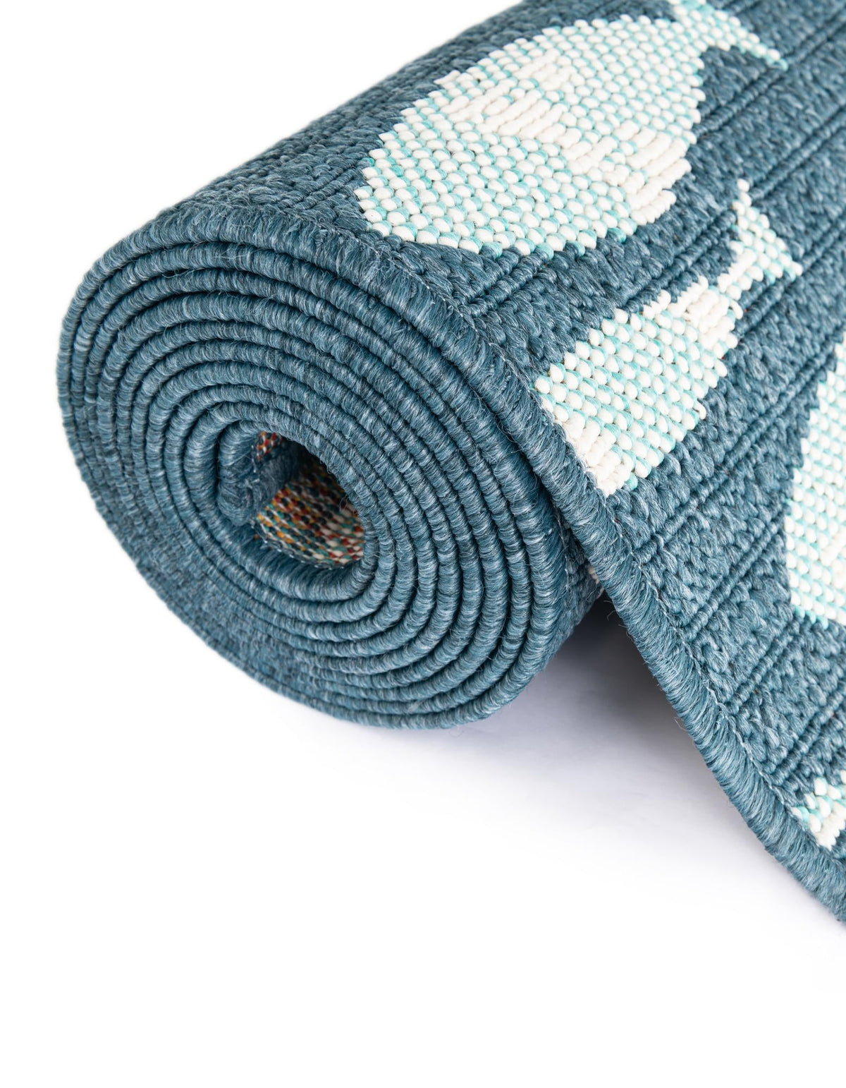 Seaside Haven Rugs Collection Area Rug -  Wavecrest Rectangle Blue  lifestyle 11