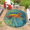 Seaside Haven Rugs Collection Area Rug -  Tidepool Oval Multi  lifestyle 70