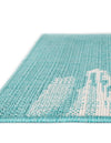Seaside Haven Rugs Collection Area Rug -  Beachcomber Rectangle Teal  lifestyle 6