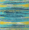 Seaside Haven Rugs Collection Area Rug -  Sandbar Square Multi.Blue  lifestyle 17