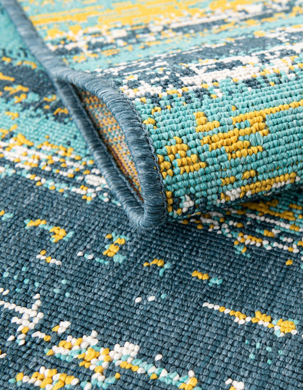 Seaside Haven Rugs Collection Area Rug -  Sandbar Rectangle Multi.Blue  lifestyle 5