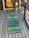 Seaside Haven Rugs Collection Area Rug -  Sandbar Runner Multi.Blue  lifestyle 20