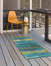 Seaside Haven Rugs Collection Area Rug -  Sandbar Runner Multi.Blue  lifestyle 24