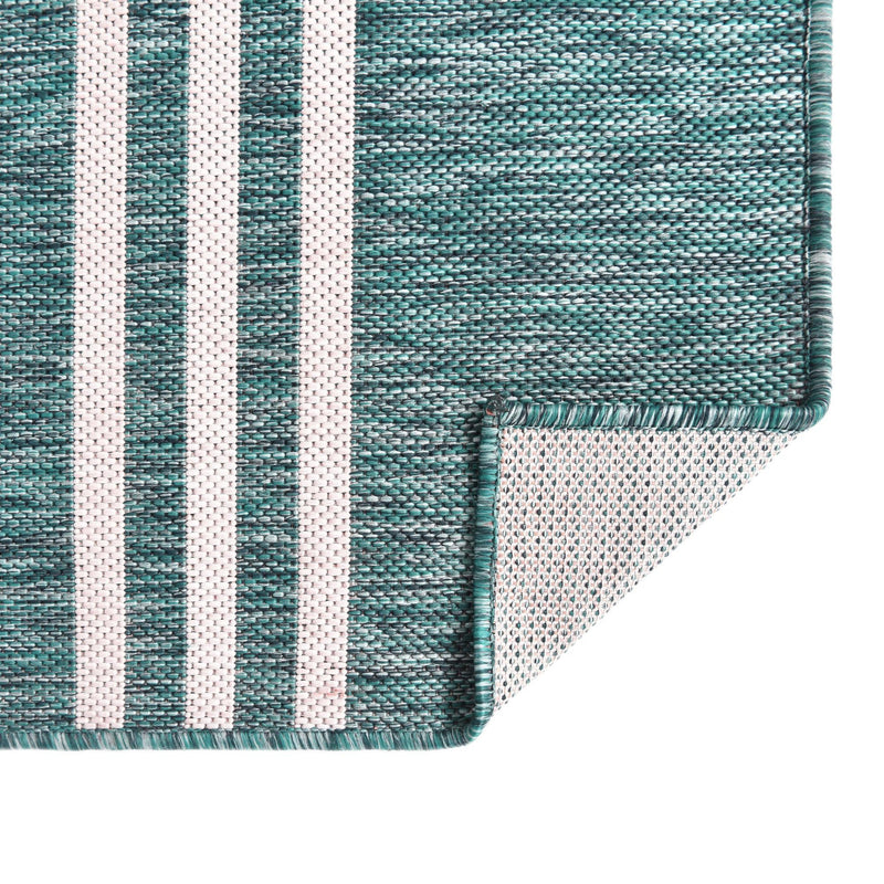 Urban Oasis Rugs Collection Area Rug -  District (Teal) Rectangle Teal  lifestyle 7