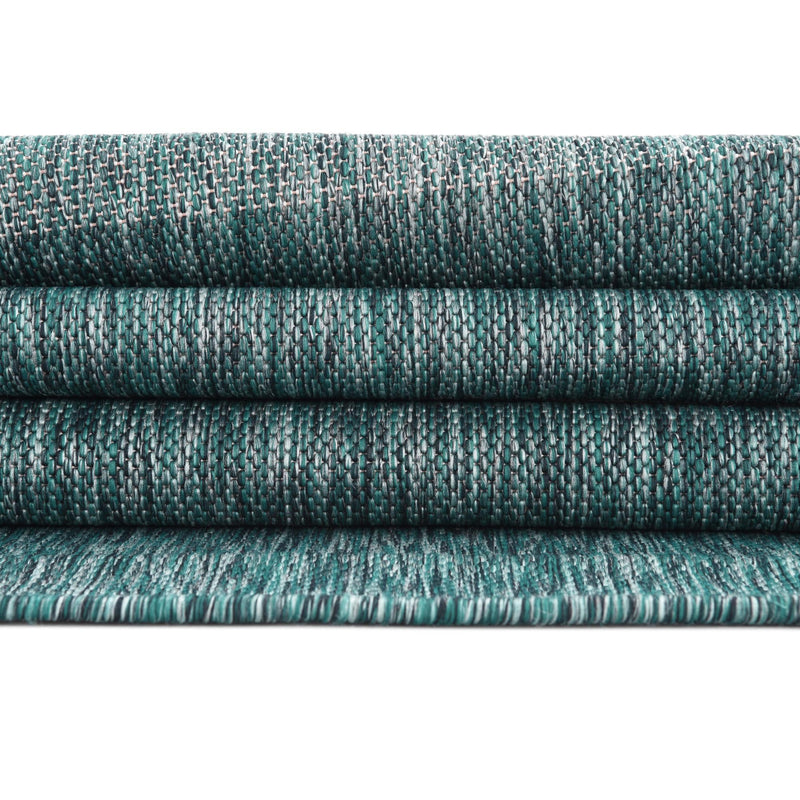 Urban Oasis Rugs Collection Area Rug -  District (Teal) Rectangle Teal  lifestyle 12
