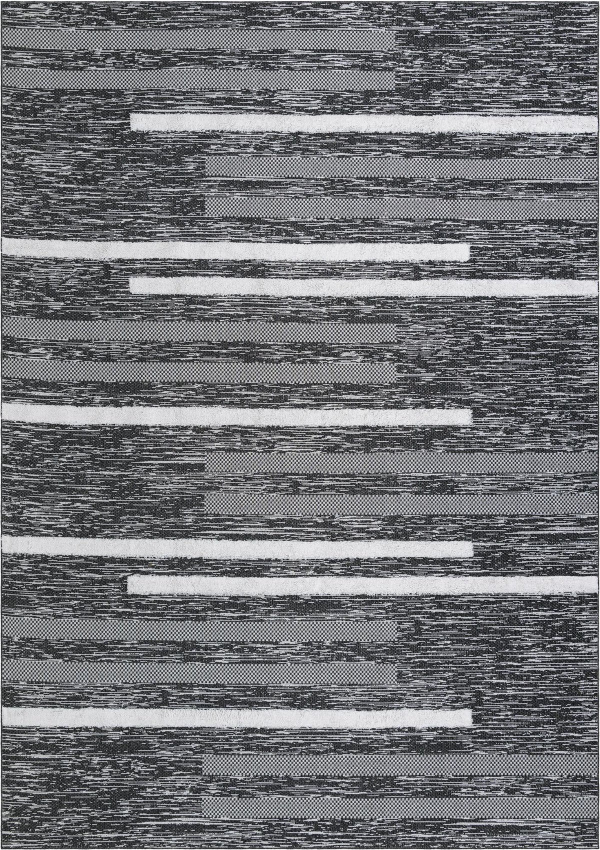 Cathedral Elegance Collection Area Rug - Chapel Rectangle Black  lifestyle 4
