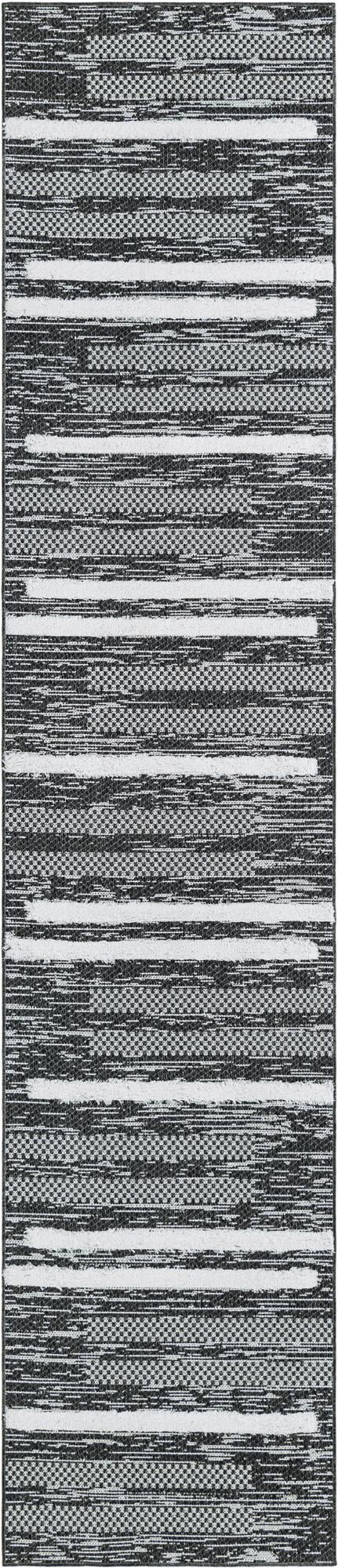 Cathedral Elegance Collection Area Rug - Chapel Runner Black  lifestyle 47