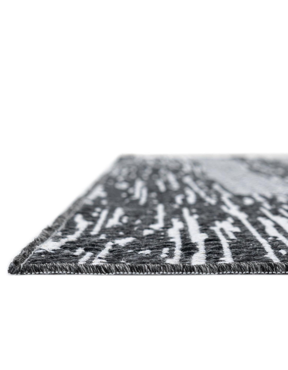 Cathedral Elegance Collection Area Rug - Chapel Rectangle Black  lifestyle 17