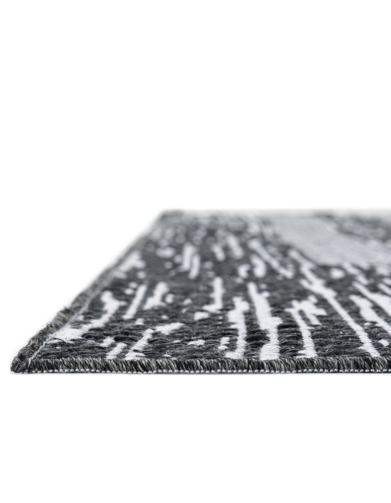 Cathedral Elegance Collection Area Rug - Chapel Rectangle Black  lifestyle 17