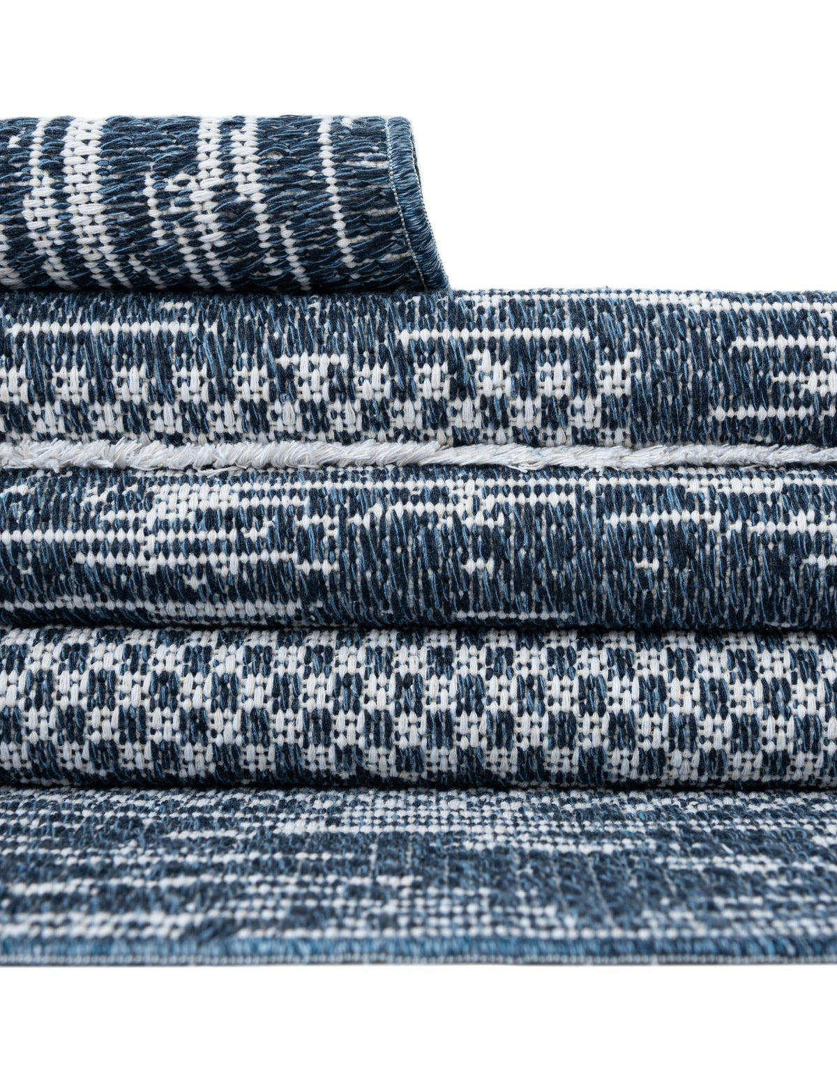 Cathedral Elegance Collection Area Rug - Chapel Runner Navy Blue  lifestyle 70