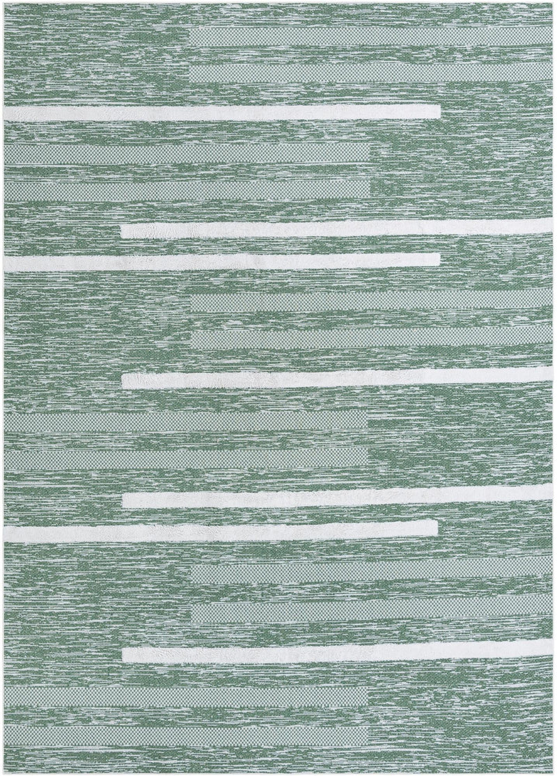 Cathedral Elegance Collection Area Rug - Chapel Rectangle Green Main