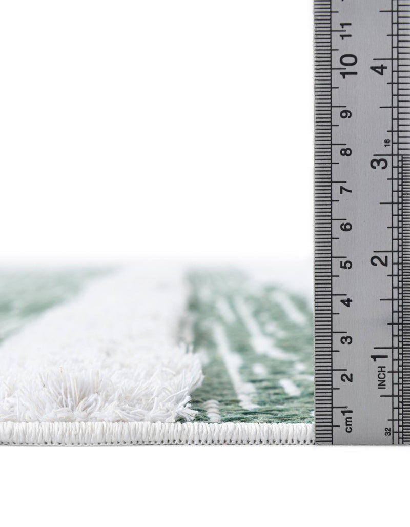 Cathedral Elegance Collection Area Rug - Chapel Rectangle Green  lifestyle 10