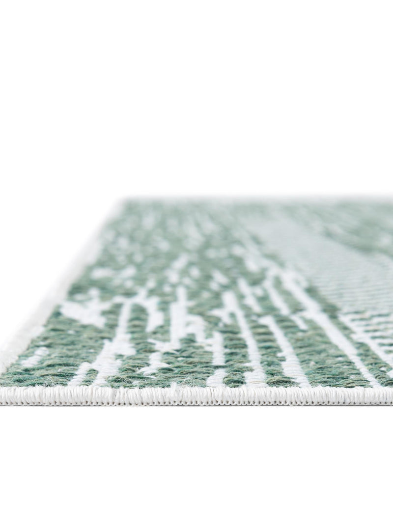 Cathedral Elegance Collection Area Rug - Chapel Rectangle Green  lifestyle 16