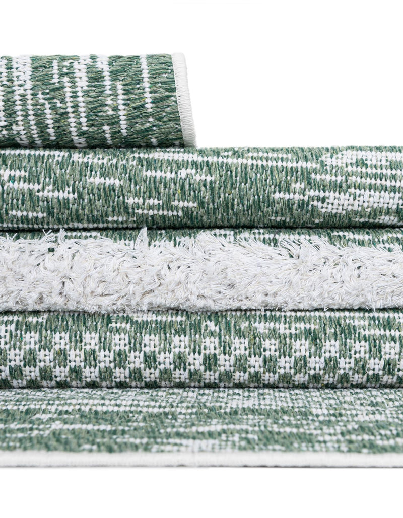 Cathedral Elegance Collection Area Rug - Chapel Rectangle Green  lifestyle 37