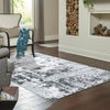 Cathedral Elegance Collection Area Rug -  Basilica Rectangle Black  lifestyle 60