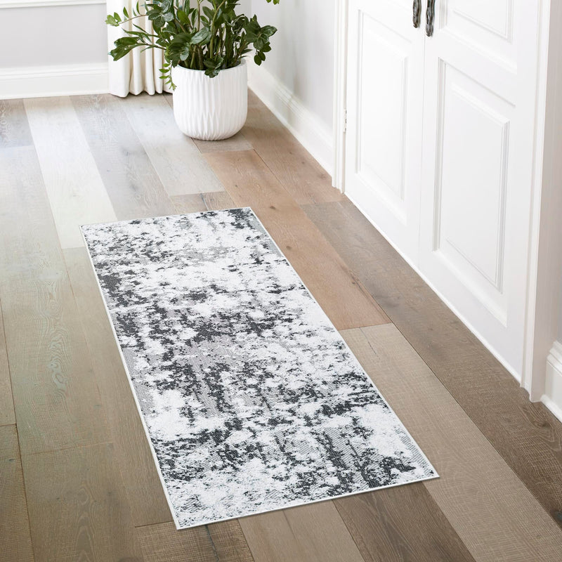 Cathedral Elegance Collection Area Rug -  Basilica Runner Black  lifestyle 88