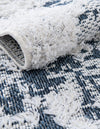 Cathedral Elegance Collection Area Rug -  Basilica Rectangle Navy Blue  lifestyle 19